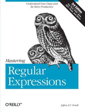 Mastering Regular Expressions de Jeffrey Friedl
