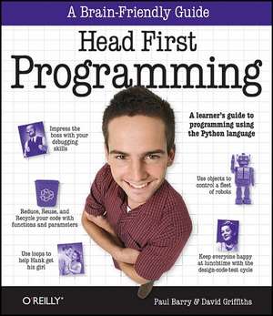 Head First Programming de David Griffiths