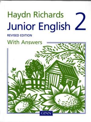 Haydn Richards Junior English Book 2 With Answers (Revised Edition) de Angela Burt