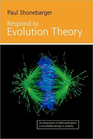 Respond to Evolution Theory de Paul Shonebarger