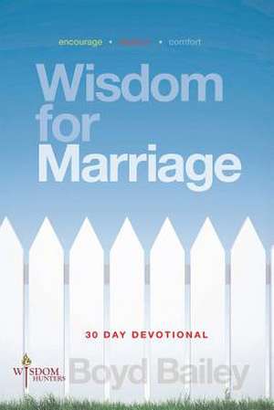 Wisdom for Marriage