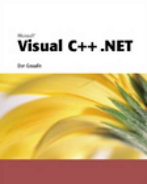 Microsoft Visual C++.Net de Don Gosselin