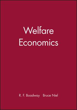 Welfare Economics de RW Boadway