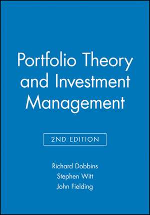 Portfolio Theory and Investment Management 2e de Dobbins