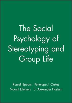 The Social Psychology of Stereotyping and Group Life de R Spears