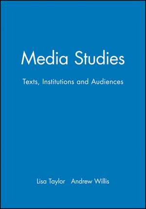 Media Studies de Taylor