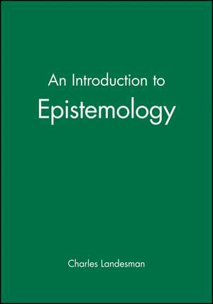 Introduction Epistemology de Landesman