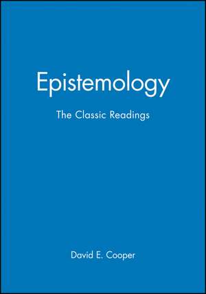 Epistemology de Cooper