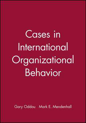 Cases Internatl Org Behavior C de Gary Oddou