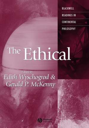 The Ethical de E Wyschogrod