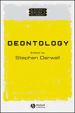 Deontology de S Darwall