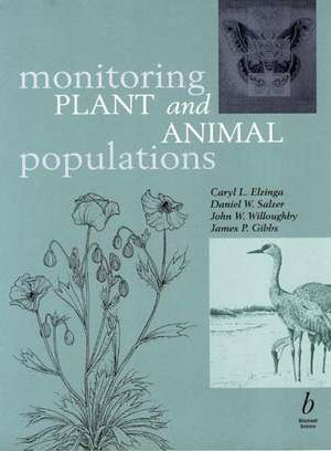 Monitoring Plant and Animal Populations de Elzinga