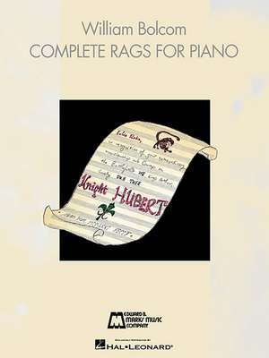 William Bolcom - Complete Rags for Piano de William Bolcom