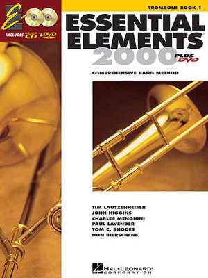 Essential Elements for Band - Trombone Book 1 with Eei (Book/Online Audio) de Hal Leonard Corp