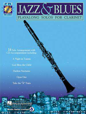 Jazz & Blues - Play-Along Solos for Clarinet Book/Online Audio