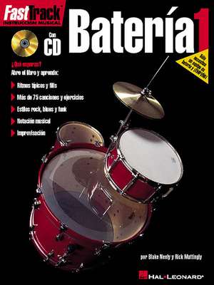 Fasttrack Drum Method - Spanish Edition - Level 1: Fasttrack Bateria 1 de Stetina Troy