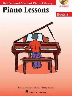 Piano Lessons Book 5 Book/Online Audio de Fred Kern