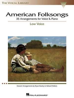 American Folksongs: The Vocal Library Low Voice de Richard Walters