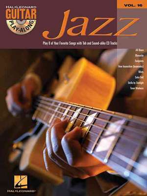 Jazz - Guitar Play-Along Volume 16 Book/Online Audio