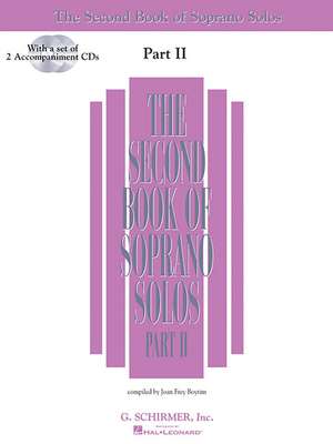 The Second Book of Soprano Solos Part II Book/Online Audio de Joan Frey Boytim