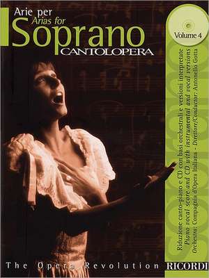 Cantolopera: Book/CD with Full Orchestra Accompaniments de Hal Leonard Publishing Corporation