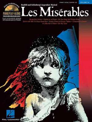 Les Miserables - Piano Play-Along Volume 24 Book/Online Audio de Alain Boublil