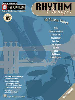 Rhythm Changes: Jazz Play-Along Volume 53 de Hal Leonard Corp