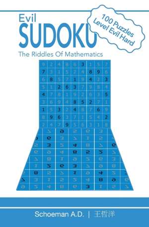 Evil Sudoku de Daniel Schoeman