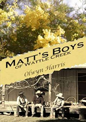 Matt's Boys of Wattle Creek de Olwyn Harris