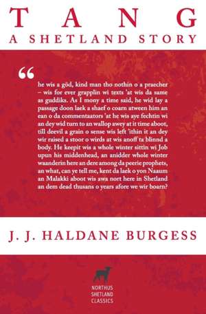 Tang de J J Haldane Burgess