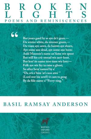 Broken Lights de Basil Ramsay Anderson