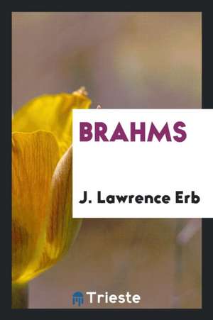 Brahms de J. Lawrence Erb