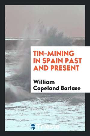 Tin-Mining in Spain Past and Present de William Copeland Borlase