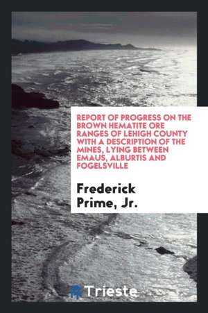 Report of Progress de Jr. Frederick Prime