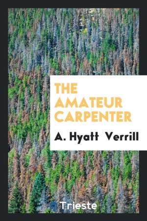 The Amateur Carpenter de A. Hyatt Verrill