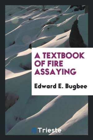 A Textbook of Fire Assaying de Edward E. Bugbee