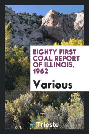 Eighty First Coal Report of Illinois, 1962 de Various