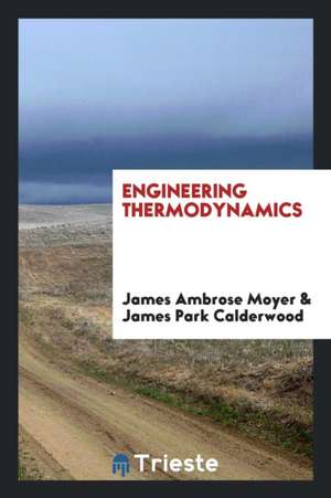 Engineering Thermodynamics de James Ambrose Moyer