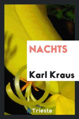 Nachts de Karl Kraus