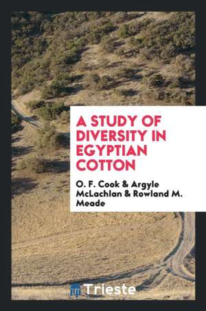 A Study of Diversity in Egyptian Cotton de O. F. Cook