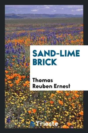 Sand-Lime Brick de Thomas Reuben Ernest