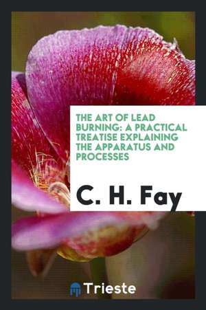 The Art of Lead Burning: A Practical Treatise Explaining the Apparatus and Processes de C. H. Fay