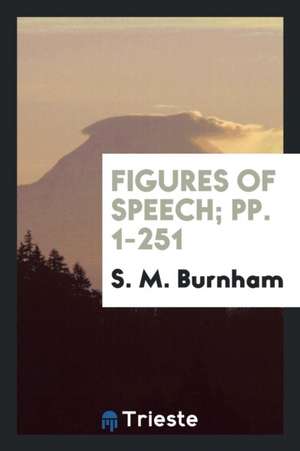 Figures of Speech de S. M. Burnham