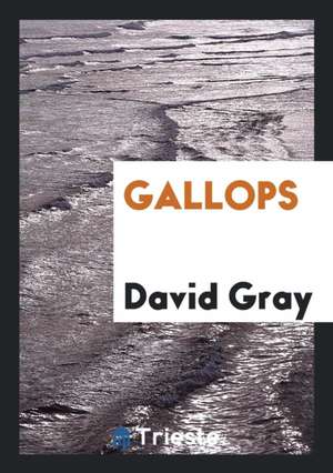 Gallops de David Gray