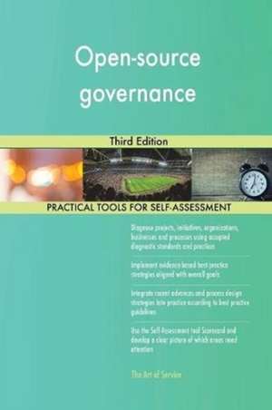 Open-source governance Third Edition de Gerardus Blokdyk