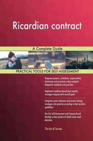 Ricardian contract A Complete Guide de Gerardus Blokdyk