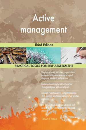 Active management Third Edition de Gerardus Blokdyk