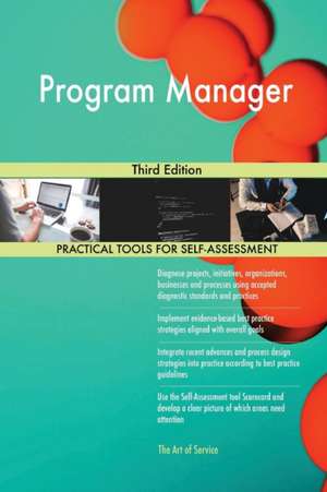 Program Manager Third Edition de Gerardus Blokdyk