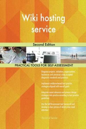 Wiki hosting service Second Edition de Gerardus Blokdyk