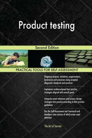 Product testing Second Edition de Gerardus Blokdyk